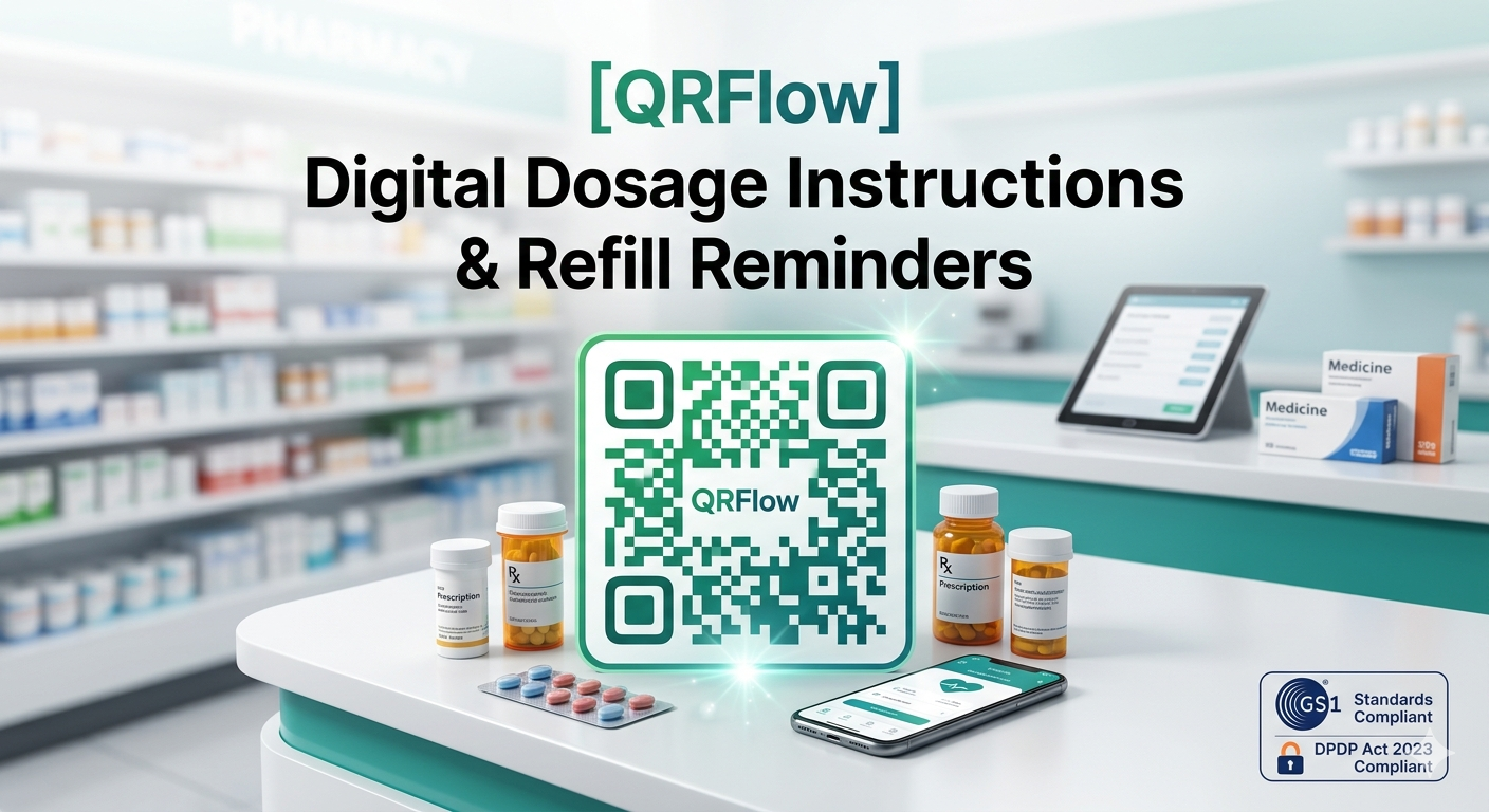 QR Code for Pharmacies: Digital Dosage Instructions & Refill Reminders in India
